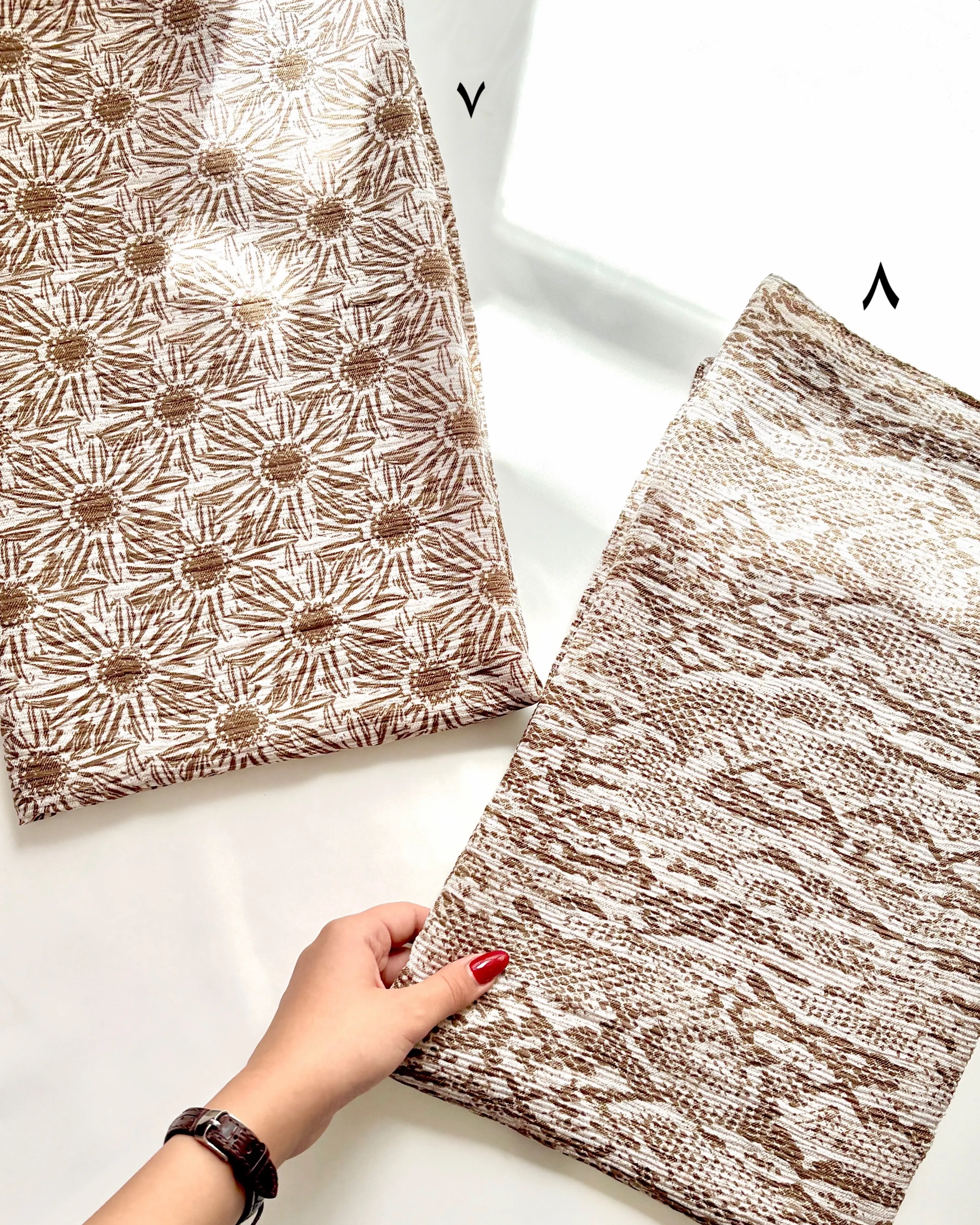 شال کریشه کرم